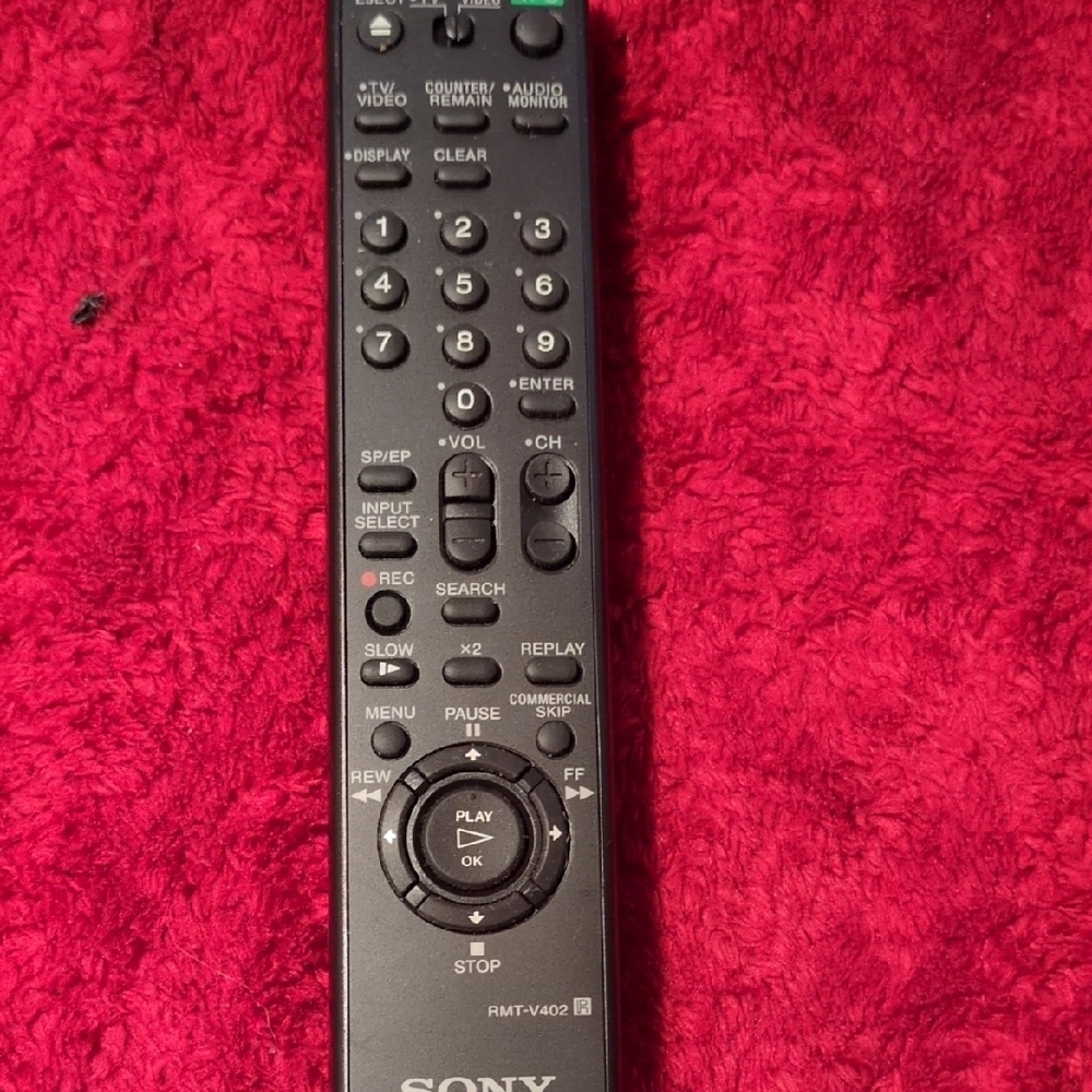 Sony Black Remote Control